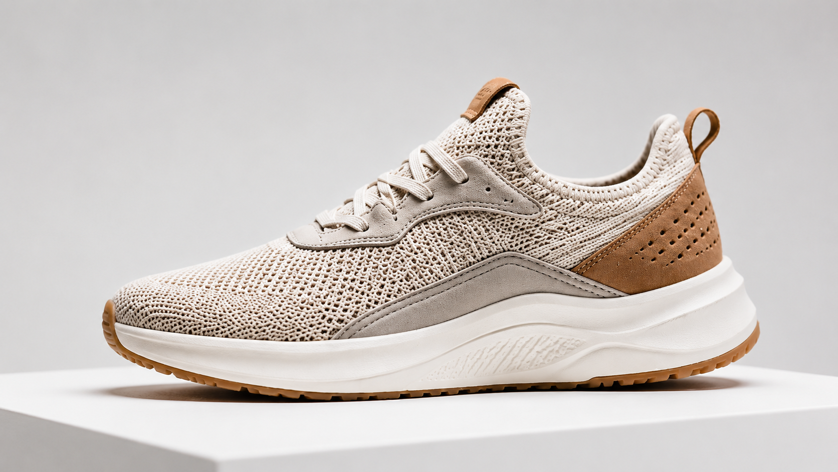 AI upscaled 4x product photo of shoes